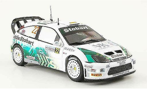 Ford Focus RS WRC 1/43 IXO No.22 Higgins Agnew Rally Italien 2005 modellautos