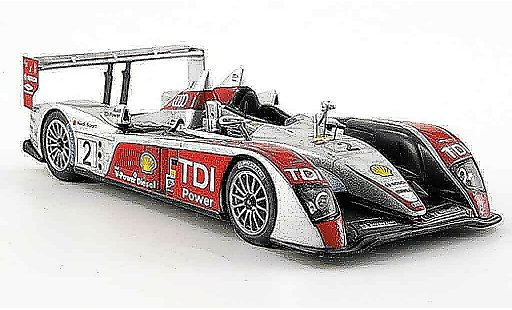 Audi R10 course 1/43 Spark 2007 TDI Sport No.2 24h Le Mans modellautos