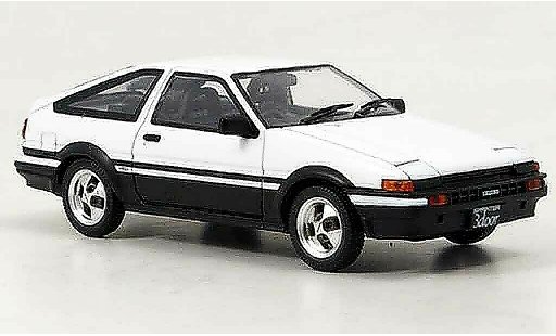 Toyota Trueno AE86 1/43 Ebbro ae 86 weiss modellautos