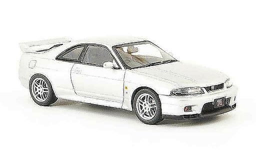 Nissan Skyline R33 1/43 Ebbro GT R V Spec grau metallisee 1995 modellautos