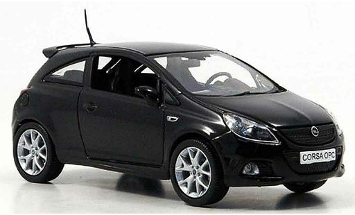 Opel Corsa OPC/VXR 1/43 Norev opc schwarz 2007 modellautos