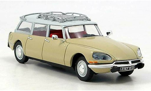 Citroen DS 23 1/43 Norev Kombi beige/weiss 1974 modellautos