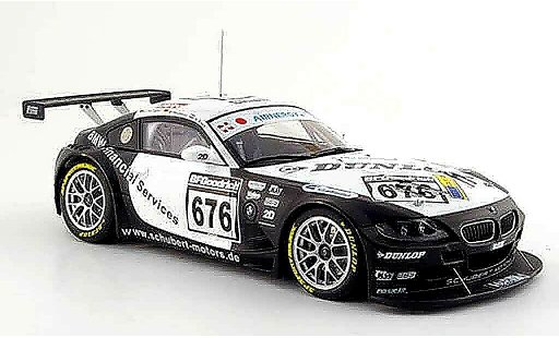 Bmw Z4 course 1/18 Autoart E85 coupe no.676 langstreckenpokal nurburgring 2006 modellautos