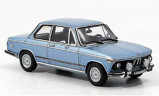 Bmw 2002 tii 1/43 Autoart L blau 1974 modellautos