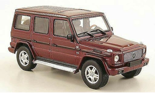 Mercedes Classe G LWB 1/43 Autoart rot / 5-portes modellautos