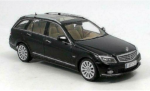 Mercedes Classe C T-Modell 1/18 Autoart (S204) schwarz Elegance modellautos