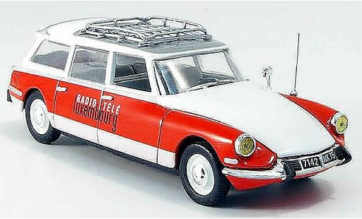 Citroen ID 19 Break 1/43 Norev rtl rot weiss 1963 modellautos