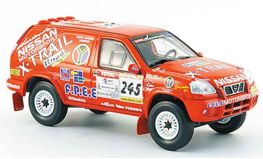 Nissan X Trail Dakar 1/43 Norev No.245 Rally 2002 modellautos