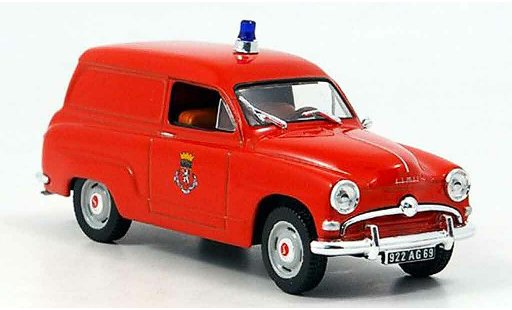 Simca Aronde Fourgonnette Pompiers 1/43 Norev lieferwagen modellautos