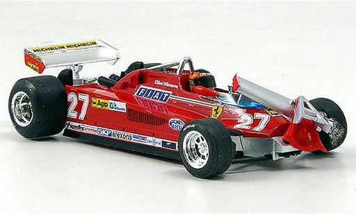 Ferrari 126 CK 1/43 Brumm Turbo Villeneuve Runde 55-56 GP Kanada modellautos