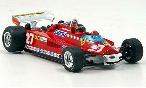 Ferrari 126 CK 1/43 Brumm Turbo Villeneuve Runde 57-63 GP Kanada modellautos