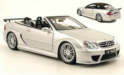 Mercedes C DTM 1/18 Kyosho K amg cabrio grau metallisee modellautos