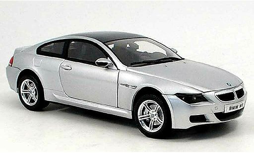 Bmw M6 Coupe 1/18 Ricko E63 grau modellautos