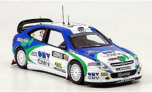 Citroen Xsara WRC 2005 1/43 IXO no.19 pons del barrio rallye acropolis modellautos