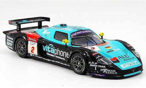 Maserati MC12 Base 1/43 IXO no.2 vitaphone fia gt spa 2006 modellautos