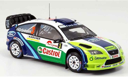 Ford Focus RS WRC 1/43 IXO No.3 Gronholm Rally Japan 2006 modellautos