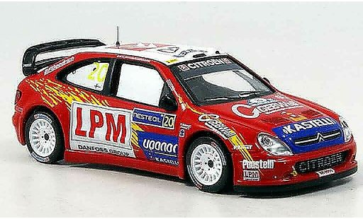 Citroen Xsara WRC 2006 1/43 IXO no.20 tuohino rallye finnland modellautos