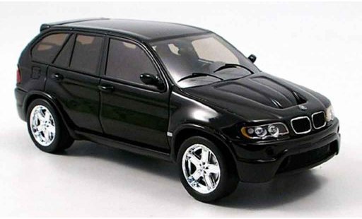 Bmw X5 E53 1/43 Spark schwarz modellautos