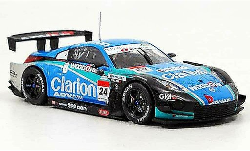 Nissan 350Z Base 1/43 Ebbro JGTC Woodone Advan Z SuperGT No.24 2007 modellautos