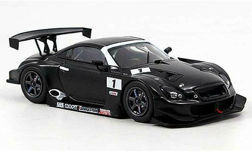 Lexus SC 430 1/43 Ebbro Test Car No.1 schwarz 2006 modellautos