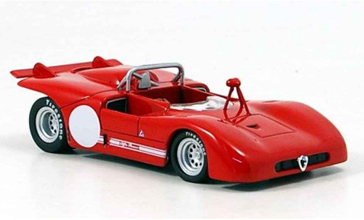 Alfa Romeo 33.3 prototipo 1/43 M4 1971 prova rot modellautos