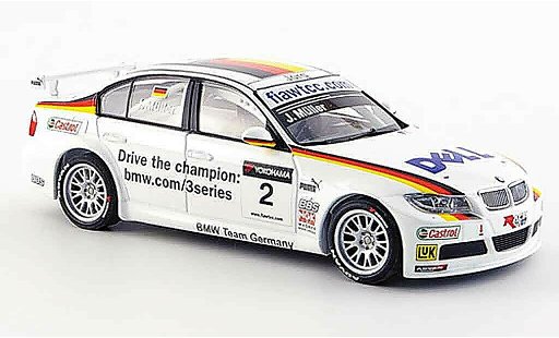 Bmw 320 WTCC 1/43 Minichamps Muller Team Germany 2007 modellautos