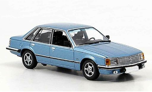 Opel Senator A1 1/43 Minichamps blau 1980 modellautos