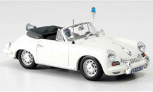 Porsche 356 1963 1/43 Minichamps C Cabrio Rijkspolitie modellautos