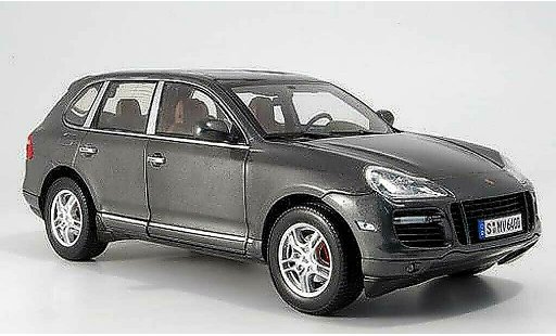 Porsche Cayenne Turbo 1/18 Norev grau 2007 modellautos