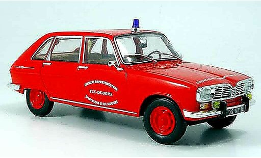 Renault 16 Base 1/18 Norev pompiers pont du chateau 1968 modellautos
