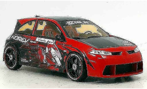 Renault Megane Vampire 1/18 Norev mtk sha-do g1 tuning modellautos