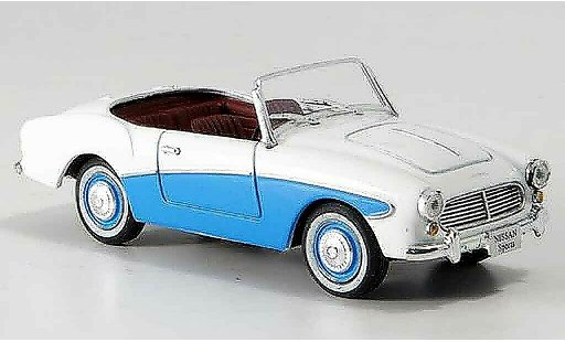 Nissan Sports 211 Base 1/43 Norev blau weiss 1959 modellautos