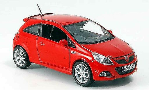 Opel Corsa OPC/VXR 1/43 Norev VXR rot 2007 modellautos