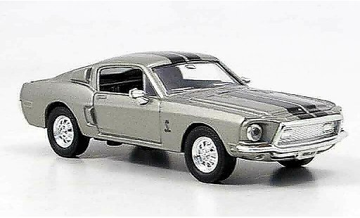 Shelby GT 500 Base 1/43 Yat Ming KR grau schwarz modellautos