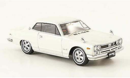 Nissan Skyline 2000 1/43 Ebbro GT (C10) Hardtop weiss 1971 modellautos
