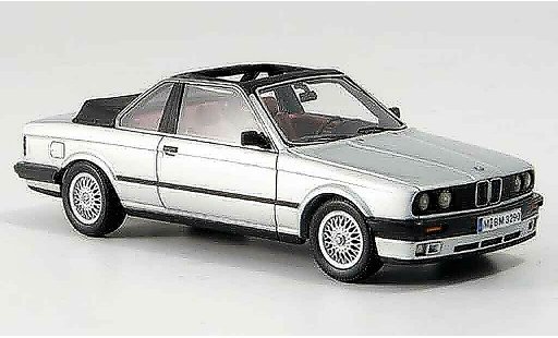 Bmw 318 baur 1/43 Neo E30 i (E30) Cabrio grau metallisee 1986 modellautos