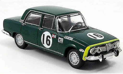 Alfa Romeo 1750 gtv 1/43 M4 berline no.16 24h spa 1968 modellautos