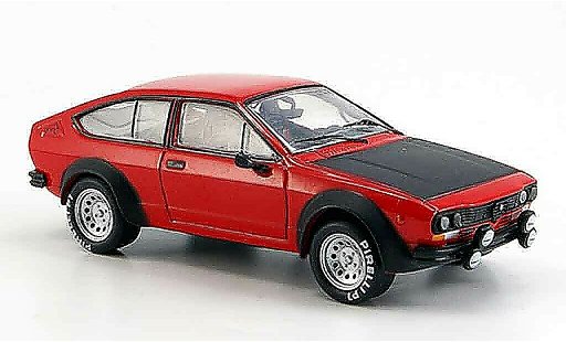 Alfa Romeo Alfetta gtv 2.0 turbodelta 1/43 M4 V rot 1976 modellautos