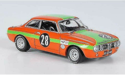 Alfa Romeo Giulia GT Am 1/43 M4 Zandvoort Slotemaker 1970 modellautos