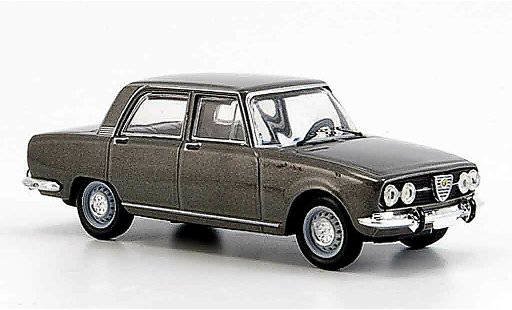 Alfa Romeo 2000 berlina 1/43 M4 1971 berline grau 1971 modellautos