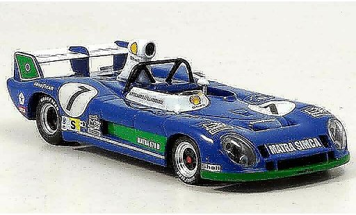 Matra MS670B Base 1/43 IXO No.7 Sieger Le Mans Pescarolo Larrousse 1974 modellautos