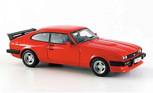 Ford Capri 2.8 Turbo 1/43 Neo MK III rot modellautos
