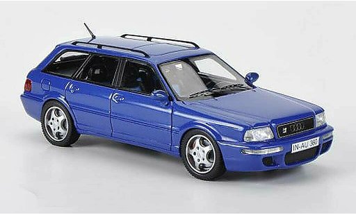 Audi RS2 avant 1/43 Neo blau modellautos