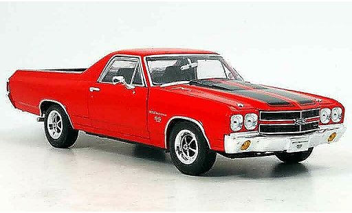 Chevrolet El Camino SS 1/18 Welly ss396 rot 1970 modellautos