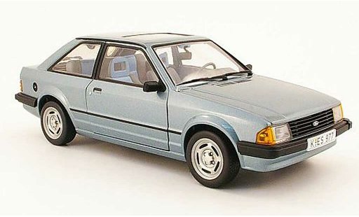 Ford Escort GL 1/18 Sun Star grau blau 1981 modellautos