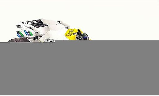 Honda F1 Base 1/43 Minichamps Williams FW09 No.5 Saudia J. Laffite Saison 1984 modellautos