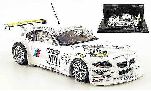 Bmw Z4 course 1/43 Minichamps E85 M Coupe No.170 Schubert Racing VLN Race 2007 modellautos