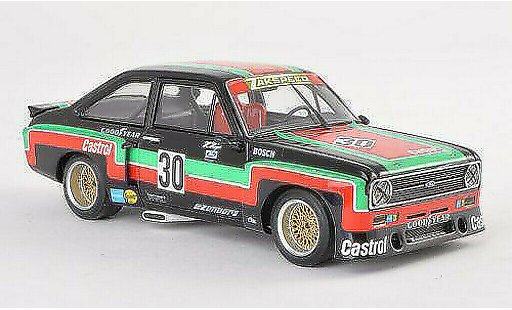 Ford Escort RS 1800 1/43 Minichamps MKII No.30 Castrol DRM Mainz-Finthen 1976 H.Heyer modellautos