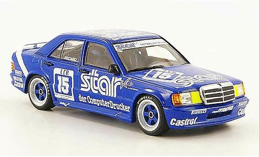 Mercedes 190 DTM 1/43 Minichamps 2.3 16 No.15 J.van Ommen Star 1988 modellautos