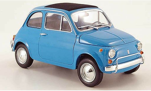 Fiat 500 L 1/18 Minichamps blau 1968 modellautos
